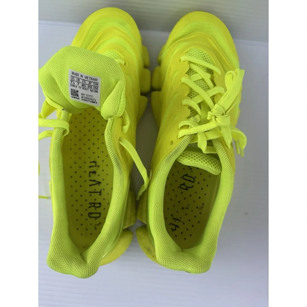 Adidas Climacool Men's Size 7.5 US FZ1717 Solar Yello-Cloud Black Athletic Shoes